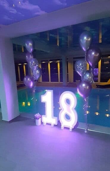 Organizacija događaja | Animators, Event decoration, Decorative letters — 16