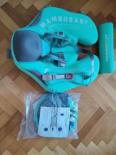 sat za decake: Mambobaby Swim Trainer – bezbednosni plutajući prsluk/ležaljka za bebe — 1