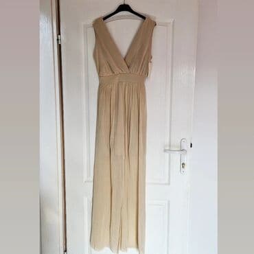haljine c a: One size, color - Beige, Evening, With the straps — 1