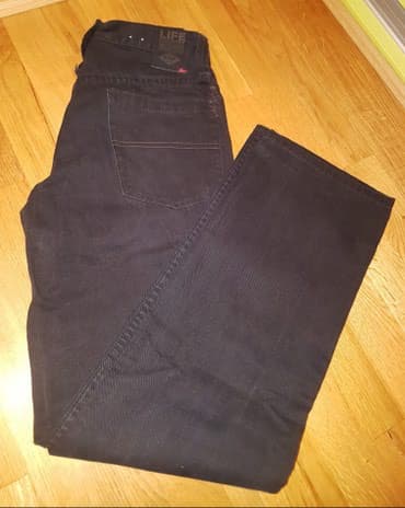 rajf za devojacko vece: Muske farmerke, crne boje. Firma LEE COOPER, original su. Fazonske ! — 5