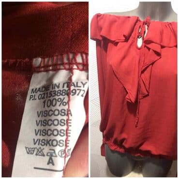zimske jakne c a: Nova off-the-shoulder L-XL Prelepa,cistog viskoznog — 3
