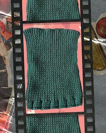 Kancelarijski nameštaj: Prsluk novi ručno pleteni vel XL. Obim grudi 80 cm, dužina 53 cm — 10