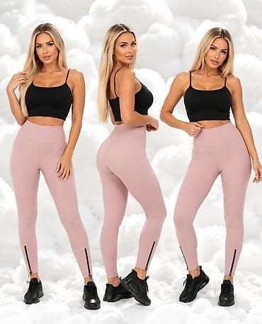 dzemper half zip: Predivne helanke, Likra Vel S. Helanke su pri dnu nogavica sa — 2