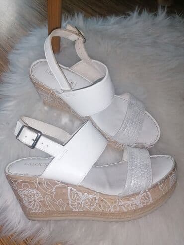 cipele sa platformom na stiklu: Sandals, Lasocki, 37 — 2