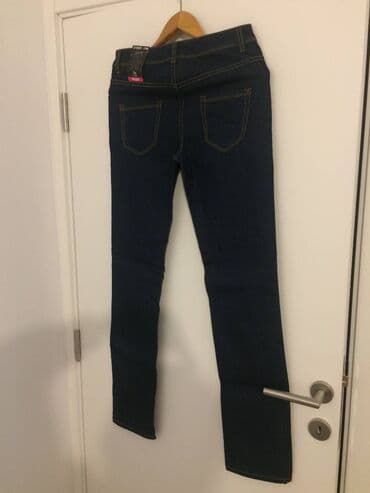 džeparice pantalone: Farmerke TAKKO - NOVE sa etiketom + Rezervno dugme i sraf za dugme — 4