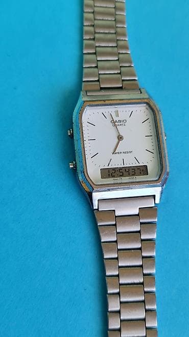 zepter sat: Casio Quartz analogno‑digitalni ručni satovi – set od 2 komada - — 4