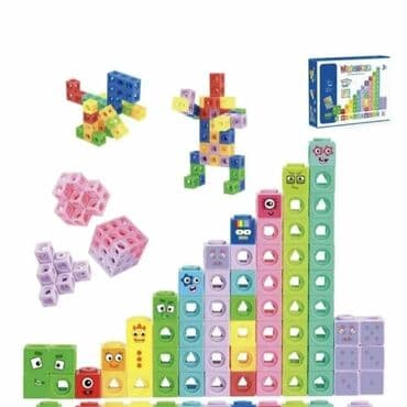 smartic satic za decu: Kockice Matematički blok Ucenje matematike 2700 din RANE MATEMATIČKE — 1