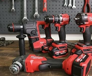 Other Tools & Equipment: Aku set 4u1 u koferu Milwaukee Professional Set – 4 u 1 (Novo) — 2