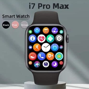 smart satovi a1: I7 Pro max smart watch Cena:1900din • Velicina ekrana: 1.80” LCD • — 3