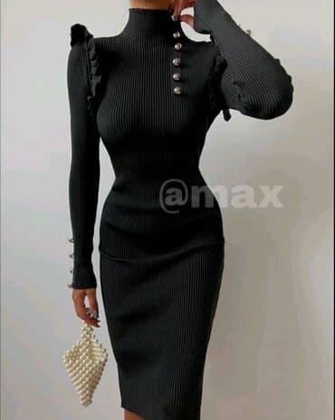 svecana haljina s: 🦋New,,NUN’’knitted dress’’🦋velicine:Uni(S M L XL)Model Dostupan u — 3