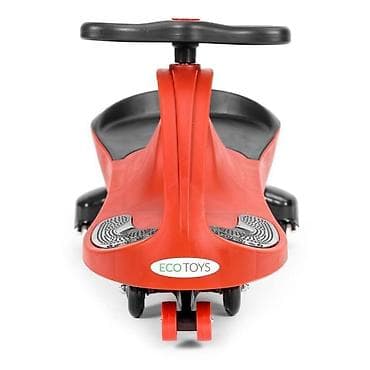 aparat na paru za bebe: Wiggle guralica za decu sa LED točkovima – Red – EcoToys Šifra — 6