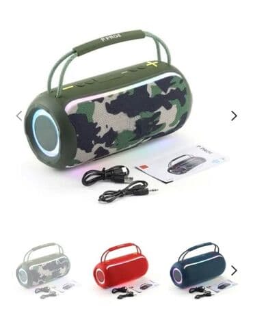 kupujem blutut zvucnik: Bluetooth zvučnik Pro 08 sa prelepim dizajnom. Ima RGB osvetljenje — 1