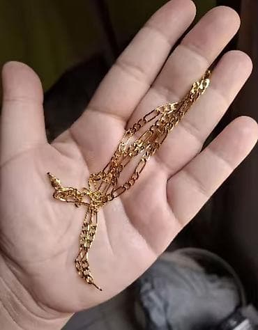 haljina za 18 rođendan: Zlatni lanac – Figaro stil - Materijal: žuto zlato (tonska završna — 2