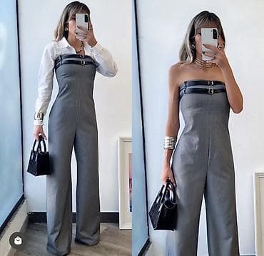 Muška obuća: 🔥Elegantni ženski kombinezon bez bretela sa kožnim kaiševima
✅1900 din — 4