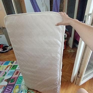 presvlacenje instrument table: Drveni krevetac za bebe sa dušekom - Materijal: masivno drvo — 3
