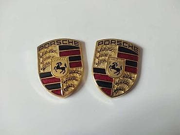 NATPIS PLOČICA MANJA U PARU ZA PORSCHE 911, CAYENNE, CAYMAN . | 2