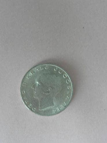 Srebrnjak 20. -din. Kralj Petar II 1938. 9 gr