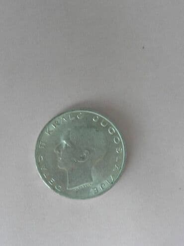 kovanice od 20 dinara sa likom cena: Srebrnjak 20. -din. Kralj Petar II 1938. 9 gr — 1