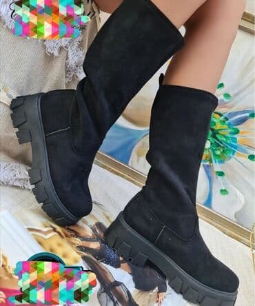 sandale platforma ccc: Ankle boots, 38 — 4