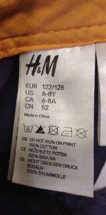 lindex kaputi: Kacket H&M crni, podesiva velicina 122-128,polovan malo izbledeo — 4