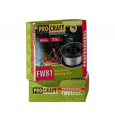 spirala za cepanje drva: PRO-CRAFT FW81 samoožiljena (flux-cored) žica za zavarivanje - Tip — 1