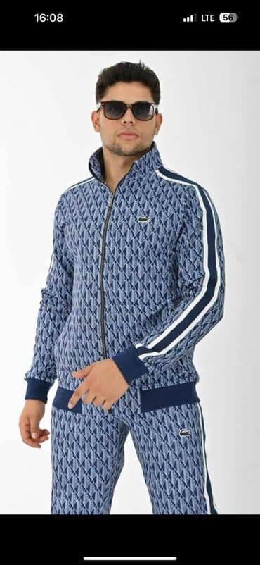 Jackets: Muški komplet trenerke – gornji deo i donji deo u setu. - Dizajn — 1