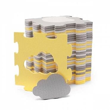 papuče dr luigi: KINDERKRAFT podloga za igru LUNO SHAPES 3D – Yellow Šifra proizvoda — 3