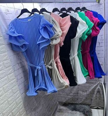 haljine sečene ispod grudi: One size, Evening, Short sleeves — 3