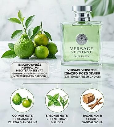 versace srbija: Set mirisnih klasika – ženski toaletni parfemi inspirisani — 1