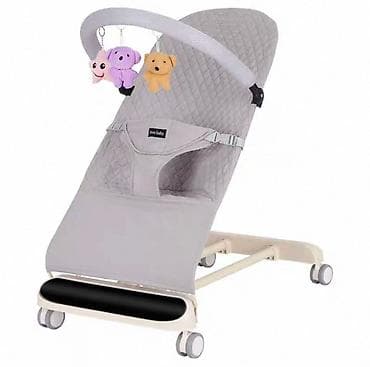 Ležaljka za bebe sa točkićima i plišanim igračkama pruža udobno mesto na lalafo.rs Ležaljka za bebe sa točkićima i plišanim igračkama pruža udobno mesto