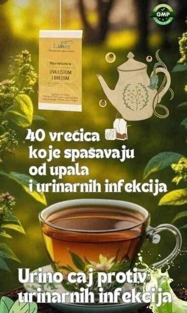 Proizvodi za Odrasle: 🍁🍁🍁URINO ČAJ🍁🍁🍁 Koristi se protiv bakterija u mokraći. Mešavina — 1