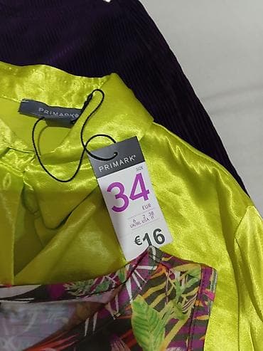 ženski bodi dugih rukava: Ženske pantalone od somota – PRIMARK sve u kompletu - Model: ravne — 2