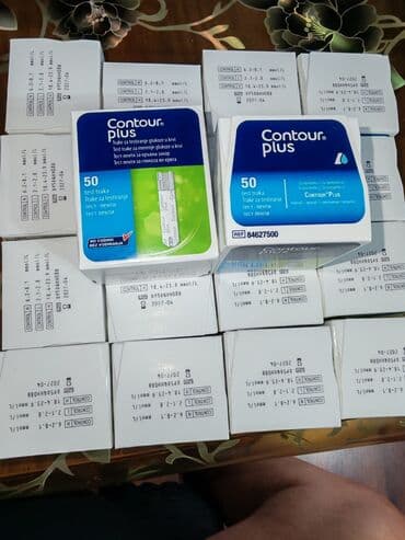 trake za šećer: Contour Plus – test trake za merenje glukoze u krvi - Pakovanje: 50 — 10