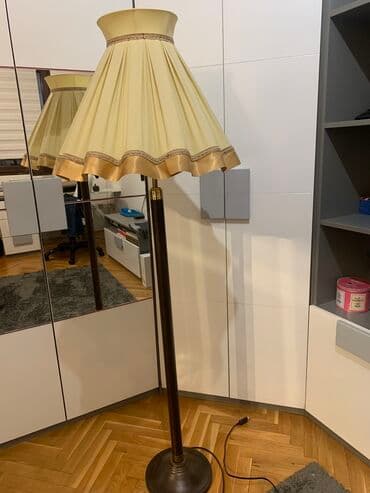 led lampe bluetooth: Podna lampa, bоја - Bež, Upotrebljenо — 2