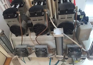 polovne velike brusilice: Kompresor 4kW trofazni indutrijski (sa 3 motora) Kompresor je — 5