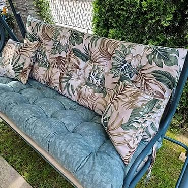 Stilski dekor: Jastuci za baštenske ljuljaske 130x50cm-5700 din 150x50cm -6200 din — 3