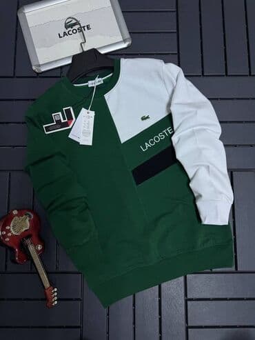 tommy hilfiger d: Muški duksevi – premium brendovi - Lacoste bluza: model sa okruglim — 10