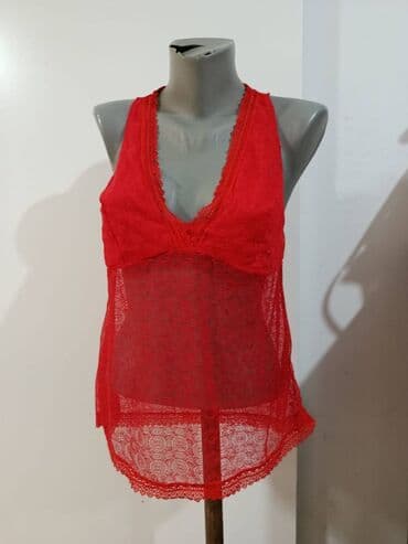 top ispod sakoa: S (EU 36), color - Burgundy — 1