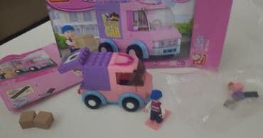 gargamel igracka: Sluban kockice, girl's dream, set kamion sa figuricom, kamion je oko — 6