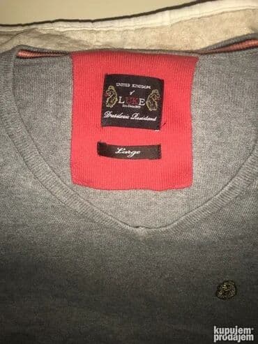 new yorker слике: Original LUKE dzemper L NOV 100% cotton Ramena 49cm, duzina 75cm — 2