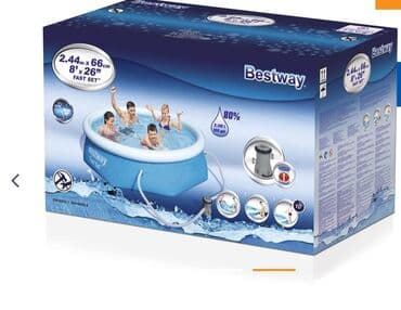 pumpa za bazen cena: Materijal: Troslojni PVC materijal - Dimenzije: 244X66cm - Kapacitet — 2