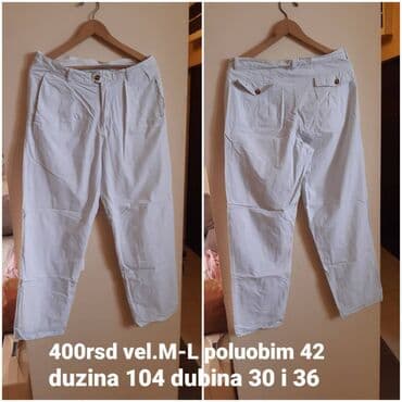 drzac za pantalone: M, Drugi kroj pantalona — 1