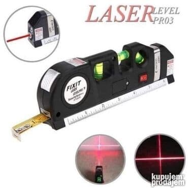Laser Rangefinders: Laserska libela sa kutijom. Libela za tri vrste merenja Laser — 1