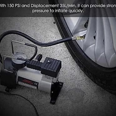 manometri za azot: Auto kompresor za gume Pervoi CTC-1101 – 12V - Napajanje: 12V (utikač — 2