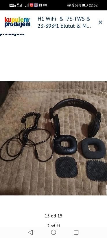 radio linije: Marshall Major žičane slušalice - Model: Marshall Major (on-ear) - — 4