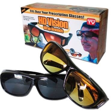dva i po muskarca serija sa prevodom: HD Vision Naocare (dva para) Wrap Arounds — 1