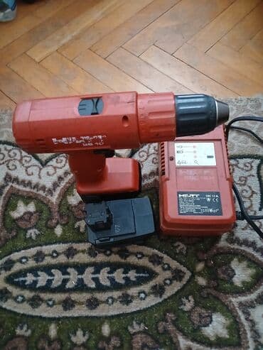 lidl kompresor za vazduh: Hilti bušilica/odvrtač, model SB 10. Dolazi sa punjačem modela Hilti — 1
