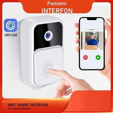 Video interfoni: WiFi video zvono za vrata IP kamera video Interfon Cena 2990 din Jasan — 1