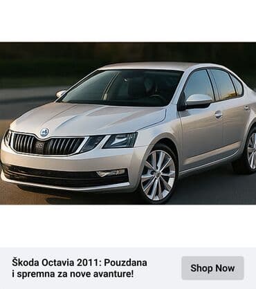 serbia auto sale: Škoda Octavia 2011 je pouzdan automobil srednje klase, idealan za — 1