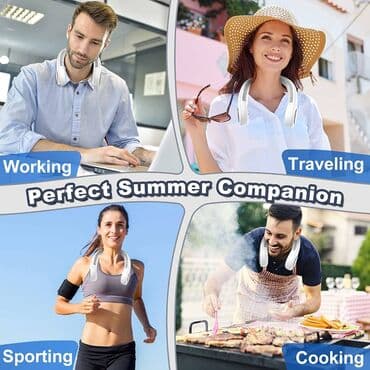 Mini Ventilator za Vrat NOV Arctic Air Cooler USB Prenosivi